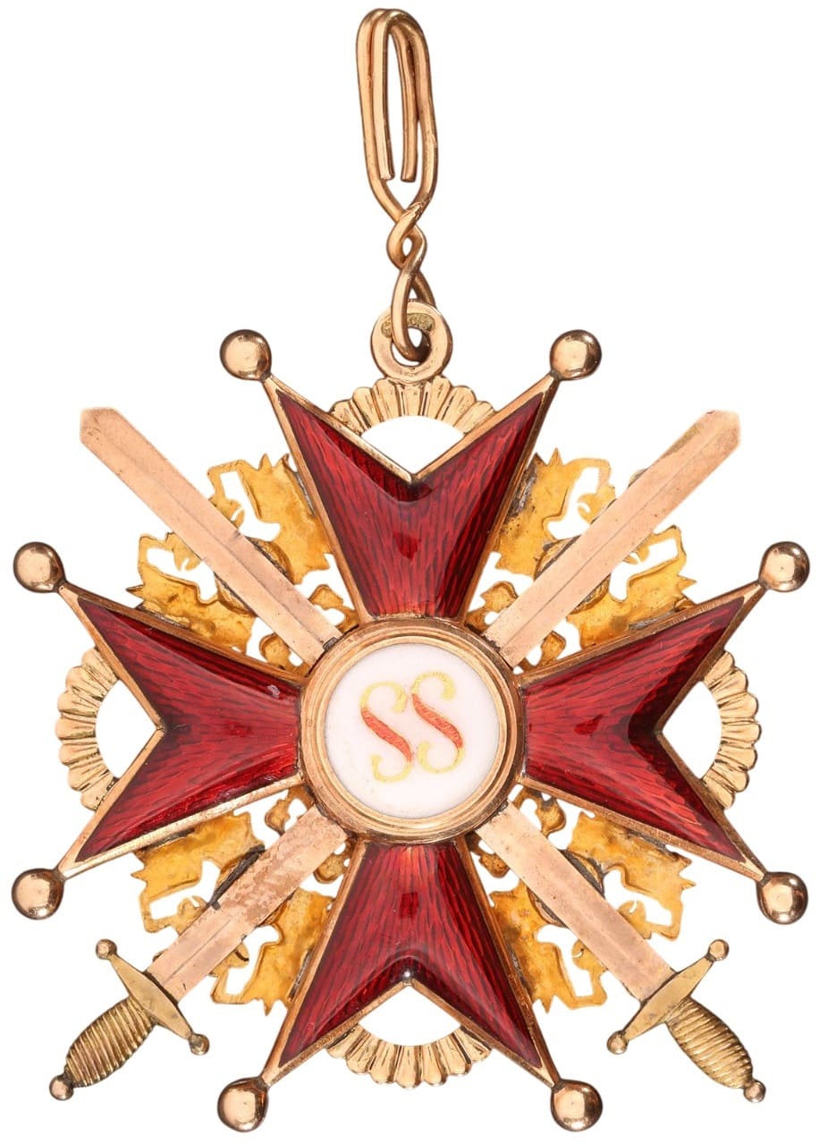 2nd class cross with swords of order of  St. Anna.jpg