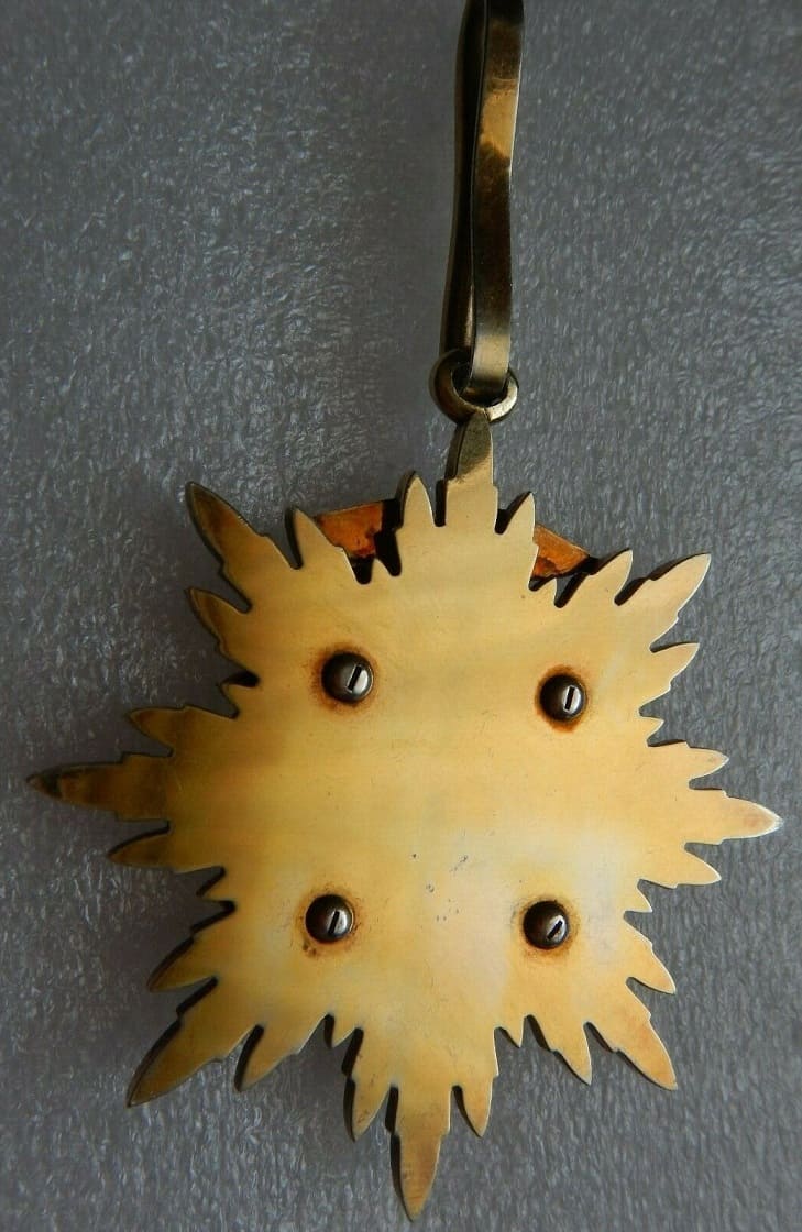 2nd  class Golden Kite order neck badge 1938-1942 time period.jpg