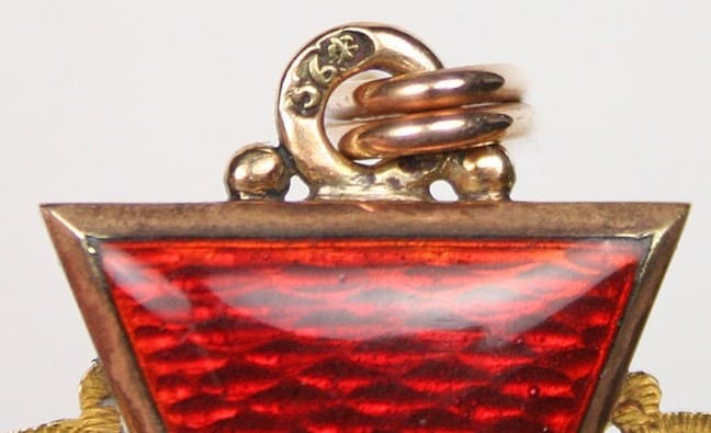 2nd class Order  of Saint  Anna made by  Ivan  Vasilievich Osipov.jpg