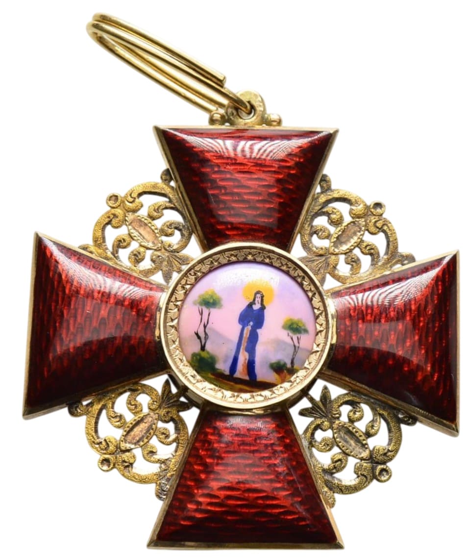 2nd class Order  of Saint Anna made by St. Petersburg workshop АР.jpg
