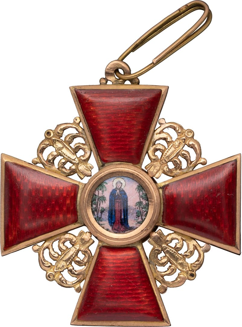 2nd class Order of Saint Anna made in gold by Eduard.jpg 2nd class Order of Saint Anna made in gold by Eduard.jpg