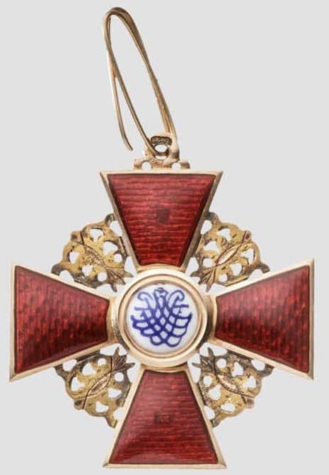 2nd class Order of Saint Anna of Lieutenant General von Porembsky AK.jpg