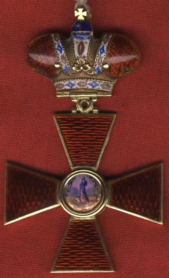 2nd class Order of Saint Anna with Imperial Crown made by Johann Wilhelm Keibel workshop.jpg