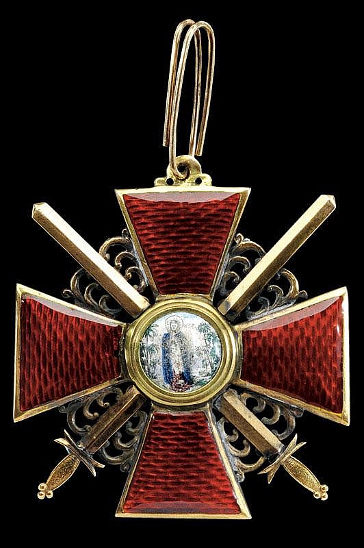 2nd class Order of Saint Anna with Swords made in gold by Eduard.jpg