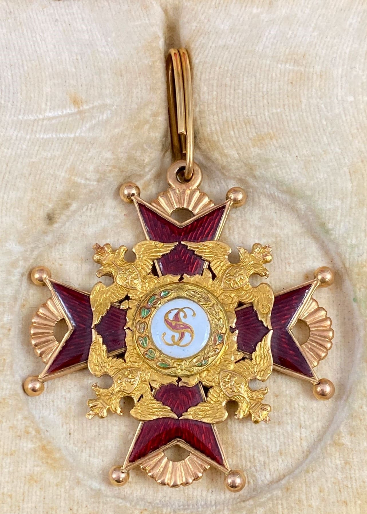 2nd class Order  of Saint Stanislaus made by Keibel & Kammerer workshop.jpg