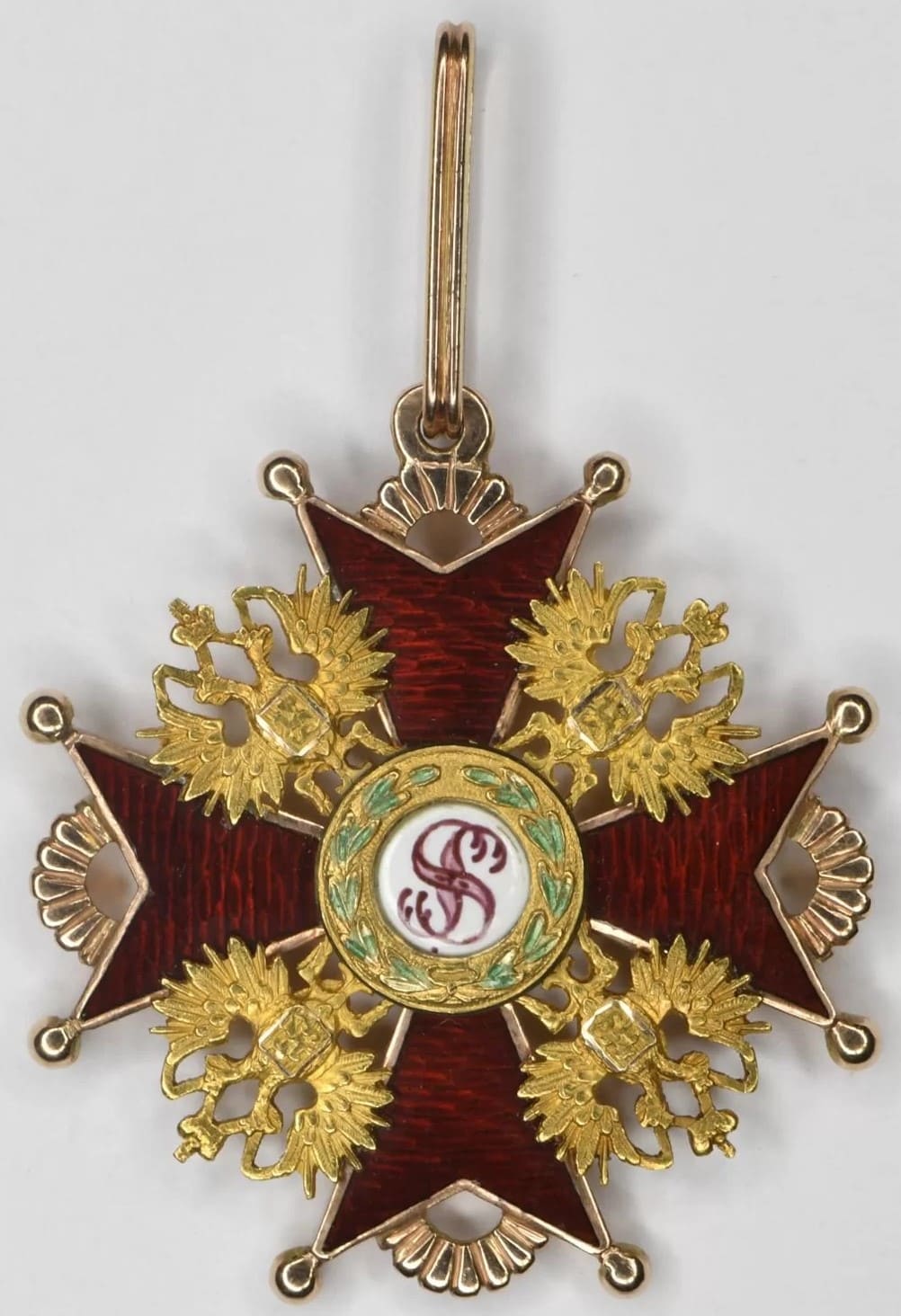2nd class Order of Saint Stanislaus  made by Wilhelm Keibel workshop.jpg