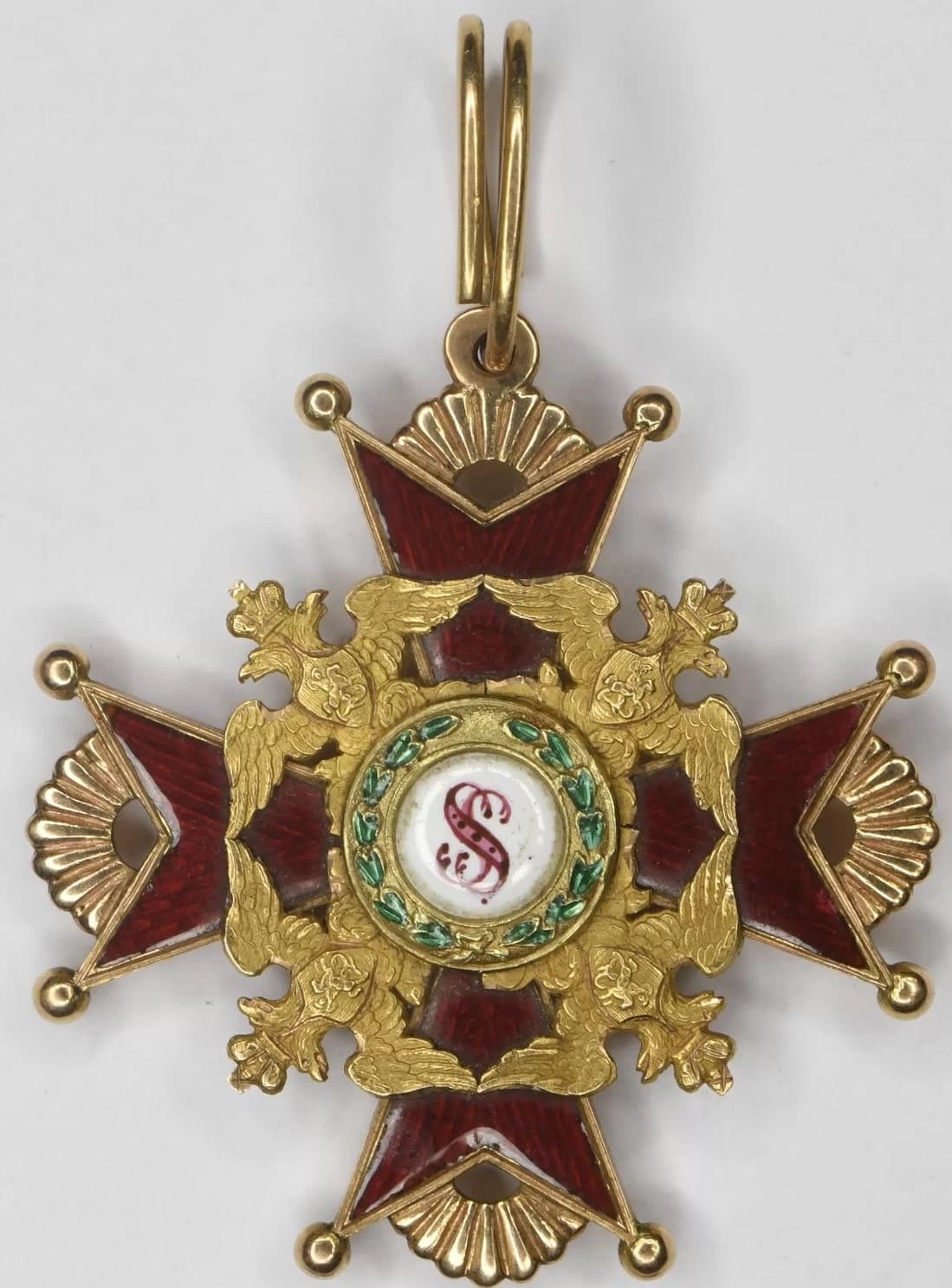 2nd class Order   of Saint Stanislaus made by Wilhelm KK.jpg