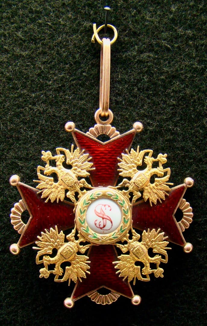 2nd class Order   of Saint Stanislaus of Peter Don Pedro Christophersen.jpg