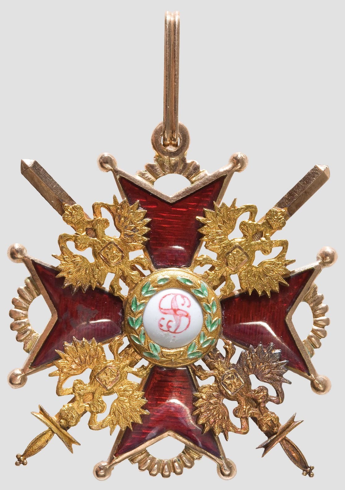 2nd class Order  of Saint Stanislaus with Swords of Lieutenant General Nikolai Nikolayevich Karepov.jpg