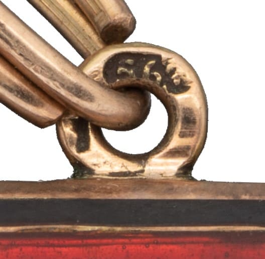 2nd class Order  of Saint Vladimir made  by Ivan Vasilievich Osipov.jpg