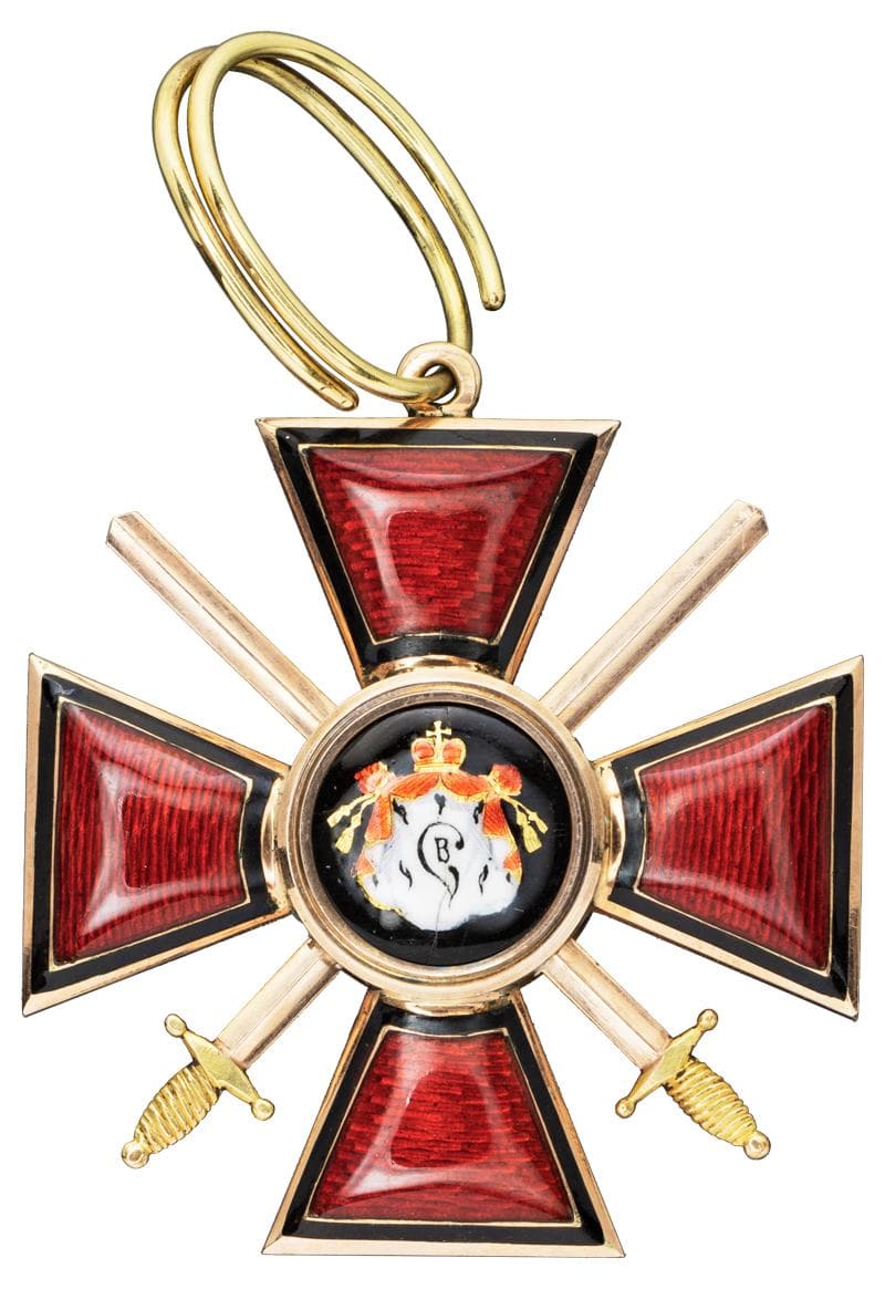 2nd class Order of Saint Vladimir made by Ivan Vasilievich Osipov.jpg