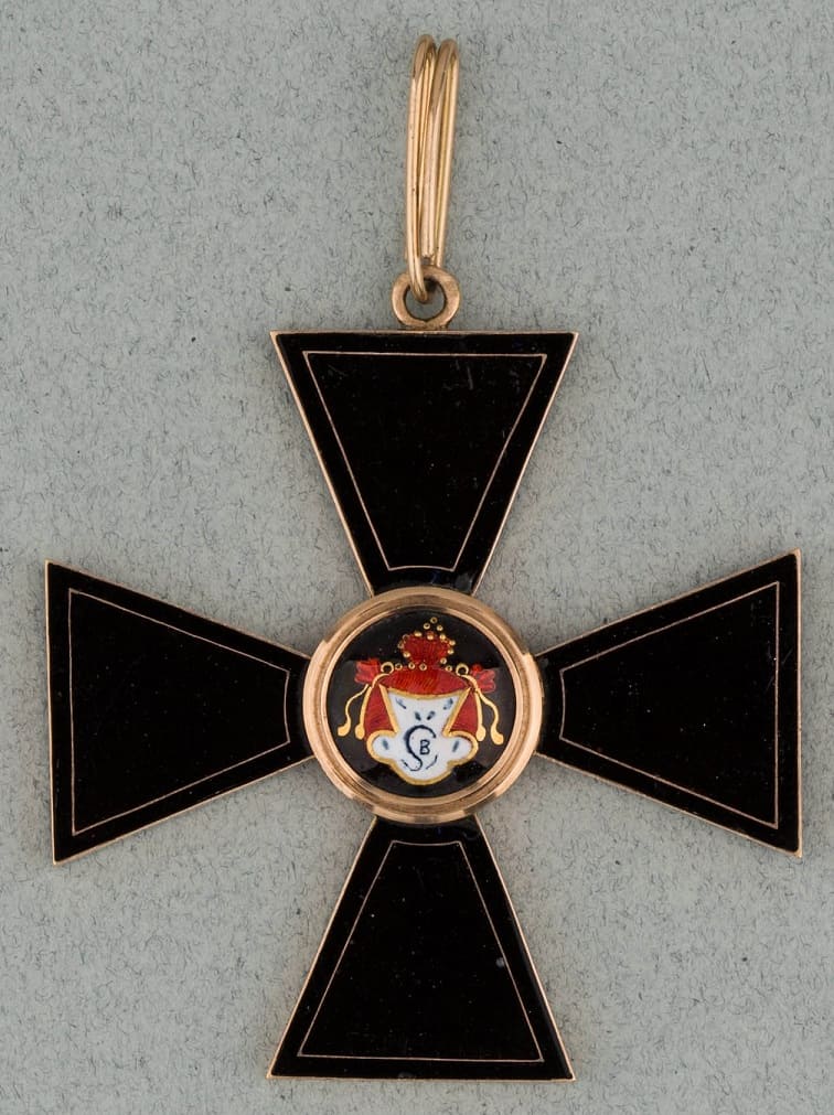 2nd class Order of Saint Vladimir made by Moscow workshop ПК.jpg