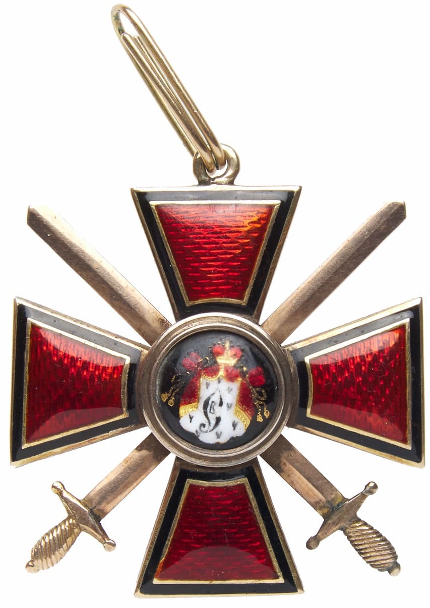 2nd class Order of Saint Vladimir made by the Second Artistic Artel.jpg