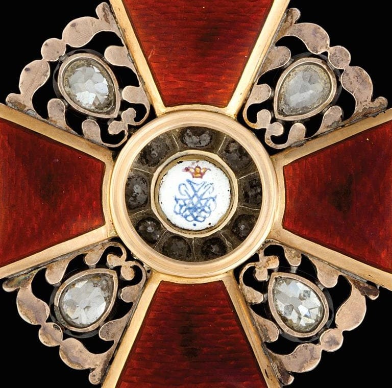 2nd class Order of St. Anna with Diamonds made  by Immanuel Pannasch.jpg