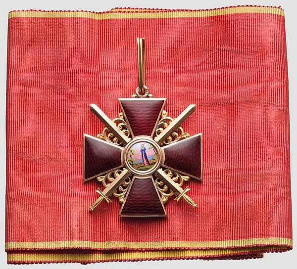 2nd class Order  of St.Anna with Swords made by Julius Keibel.jpg