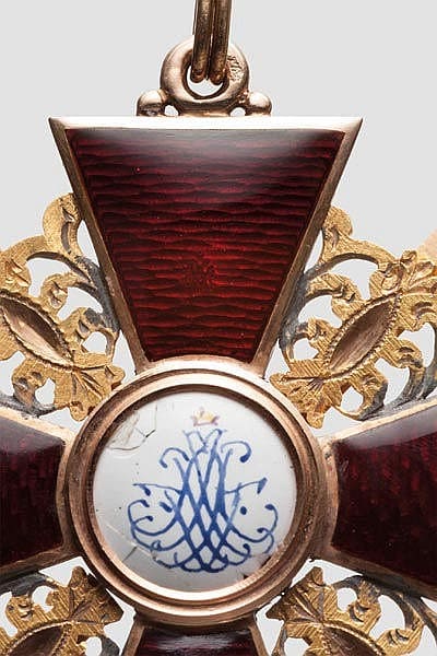 2nd class Order  of St.Anna with Swords made by Julius  Keibel.jpg