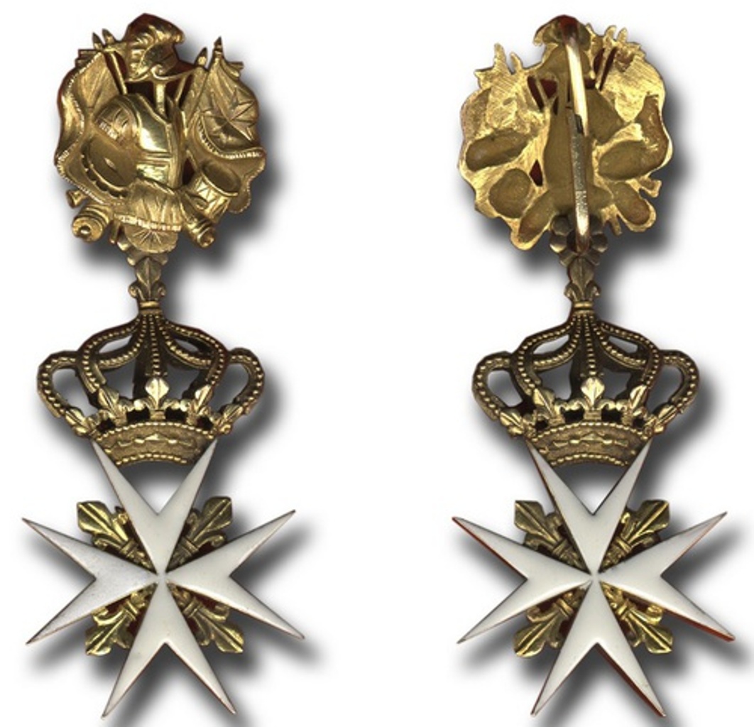 2nd  class Order of St. John of Prince Ivan Ivanovich Baryatinsky.jpg