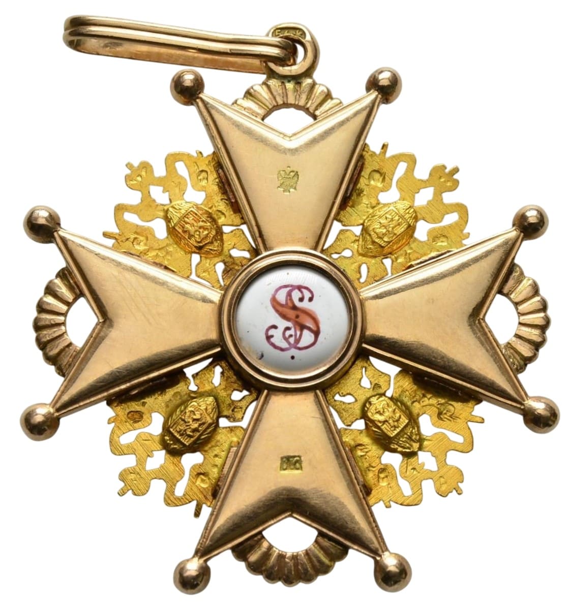 2nd class Order of St.Stanislaus  made by Julius Keibel .jpg