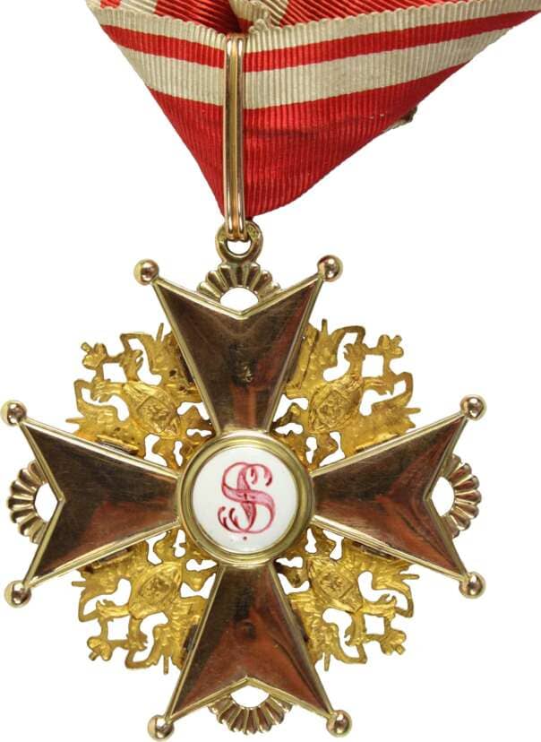 2nd class Order of  St. Stanislaus with a Breast Star made by Julius Keibel IK.jpg