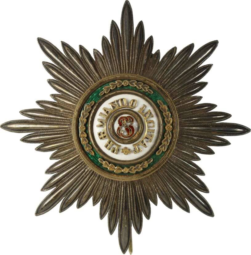 2nd class Order of St. Stanislaus with  a Breast Star made by Julius Keibel IK.jpg