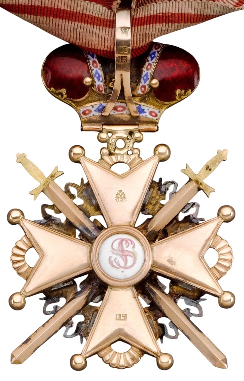 2nd class Order of St.Stanislaus with Imperial Crown and Swords IK.jpg