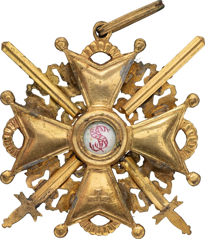 2nd class Order of St. Stanislaus with Swords made by Eduard.jpg