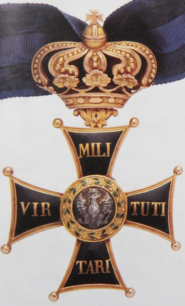 2nd class Order of Virtuti Militari made by Immanuel  Pannasch.jpg