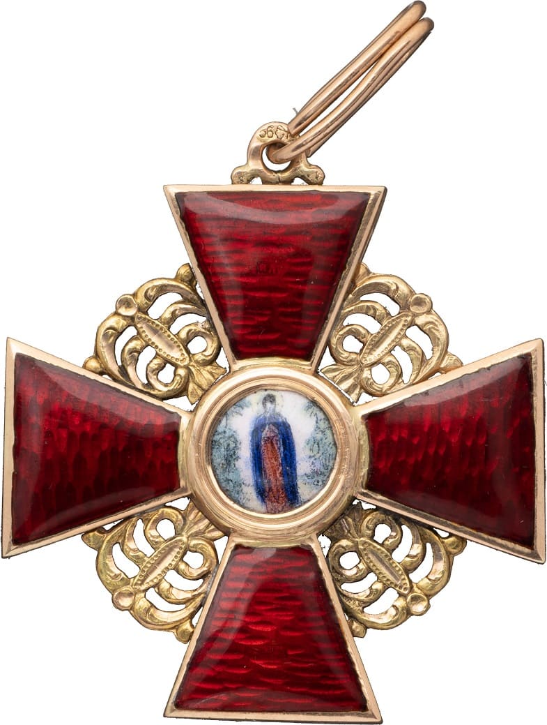 2nd class Orders of Saint Anna made in gold by Eduard.jpg