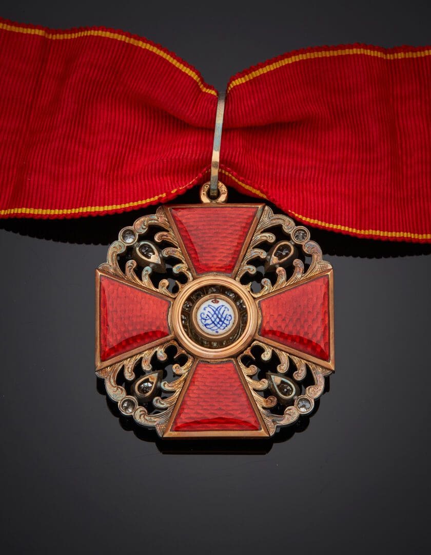 2nd class  Saint Anna order with diamonds.jpg