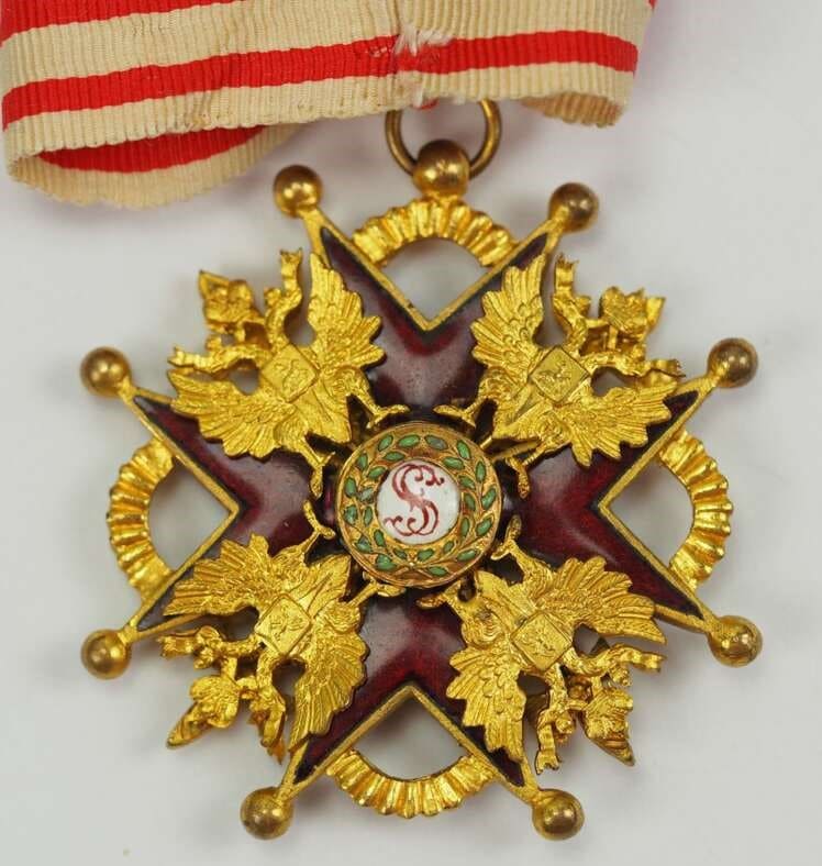 2nd class  Saint Stanislaus order made in France.jpg