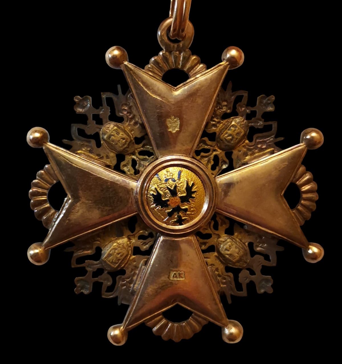 2nd class St.Stanislaus Order for  Non-Christians  made by Albert Keibel.jpg