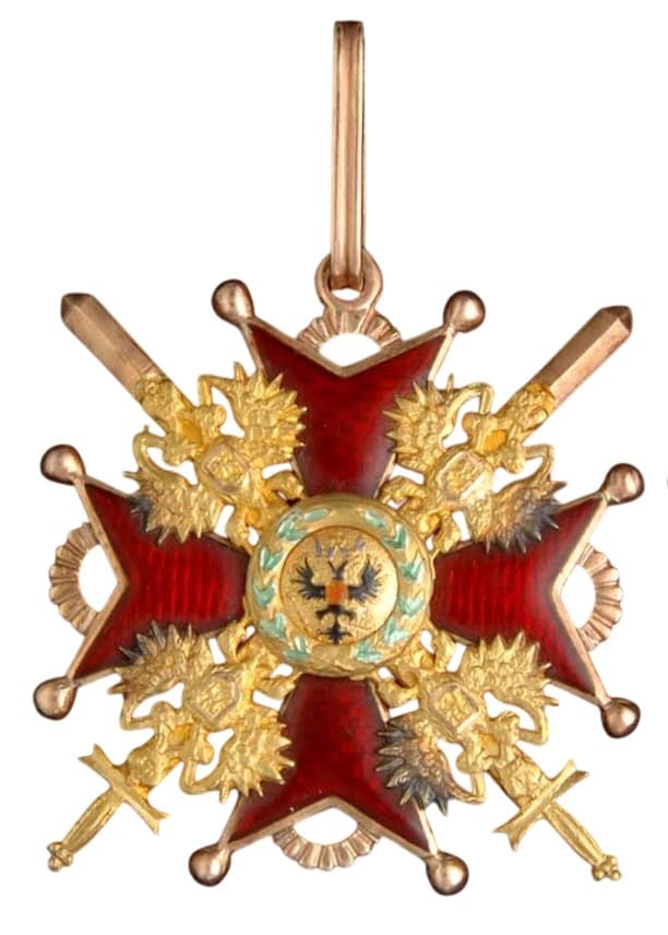 2nd class St.Stanislaus Order for Non-Christians made by Albert Keibel.jpg