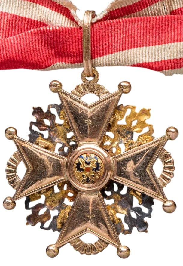 2nd class St. Stanislaus order made by  Eduard  with  fake medallions for Non-Christians.jpeg