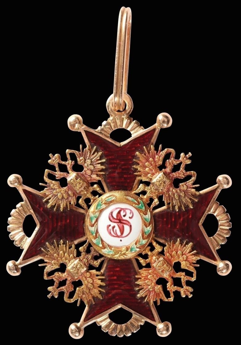 2nd class St.Stanislaus  order made by Julius Keibel IK.jpg