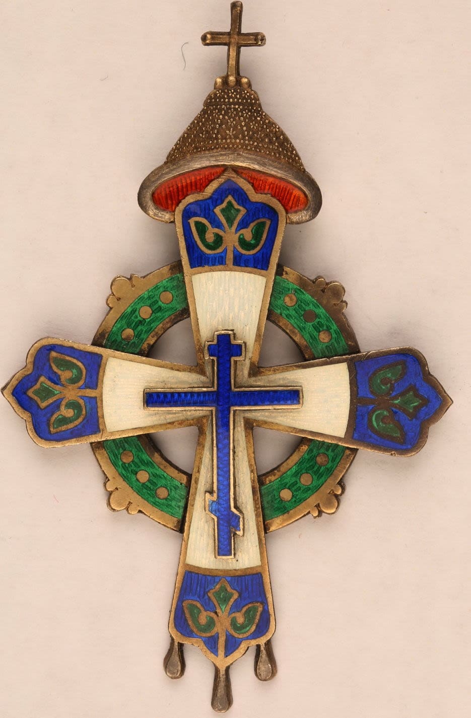 300th Anniversary of the Reign of the House of Romanov Cross  made by IZH ИЖ.jpg