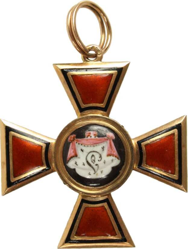 3rd 4th class Order of Saint Vladimir made by Afanasy Panov.jpeg