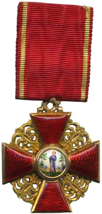 3rd class cross of Saint Anna order 1828 IP.jpg