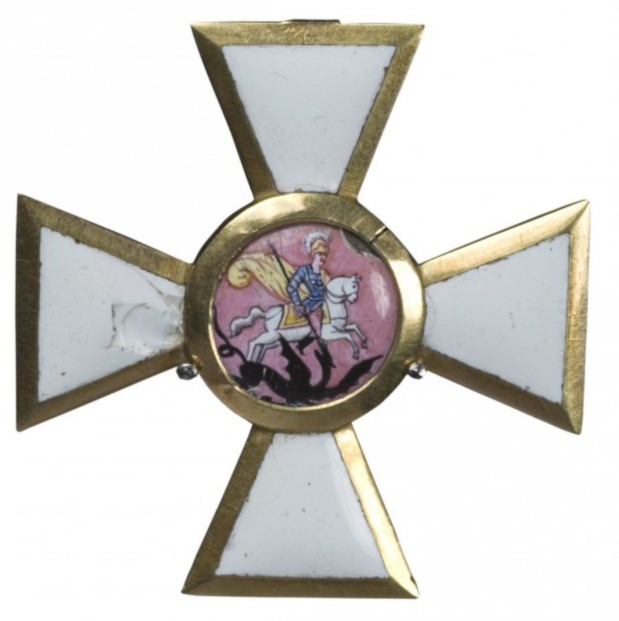 3rd class of St.George order awarded to Major-General  Yakov  Petrovich Kulnev.jpg