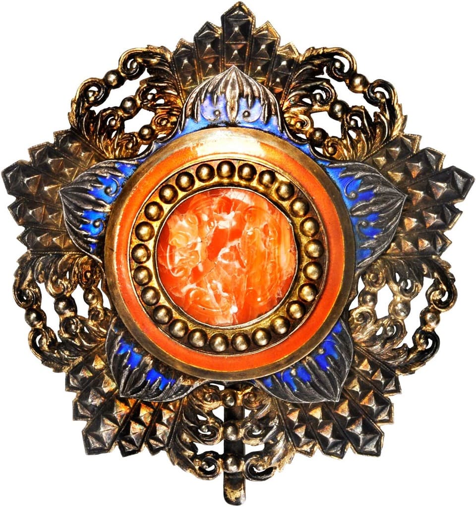 3rd class Order of Brilliant Jade breast star No.76.jpg