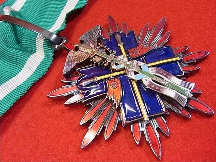 3rd class Order of Golden  Kite  posthumously awarded in 1945.jpg