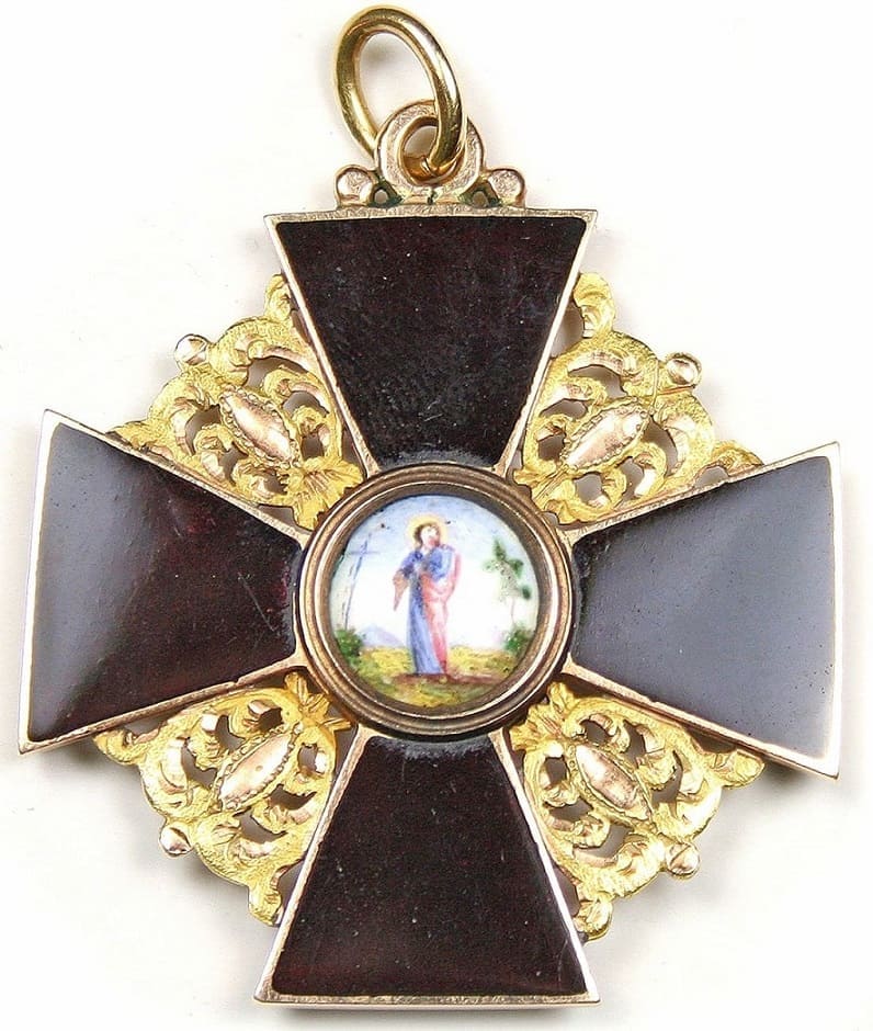 3rd class Order of Saint Anna of Flat Black  Enamel.jpg