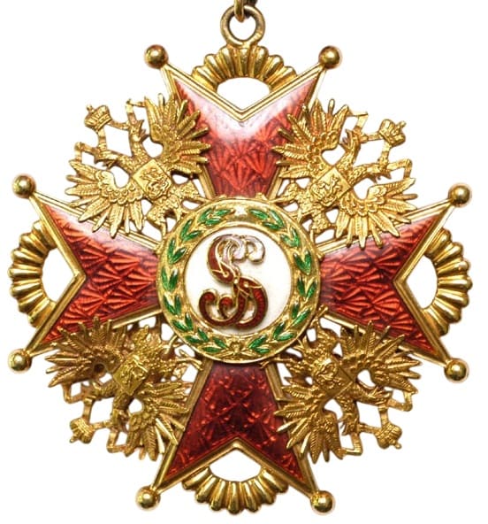 3rd class Order of Saint  Stanislaus made by Chobillion.jpg