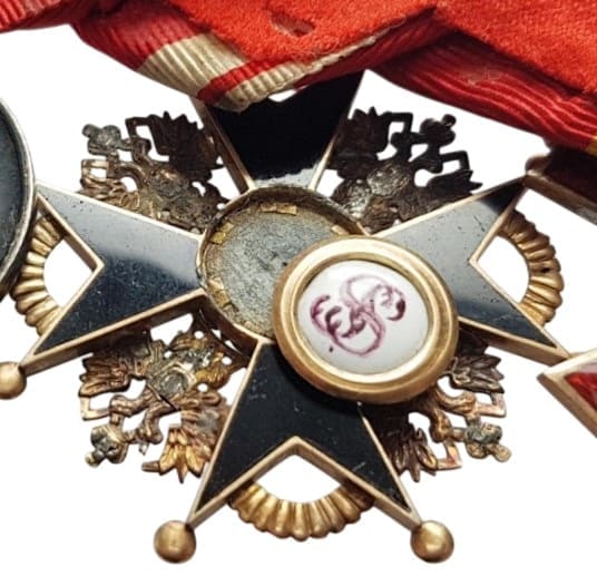 3rd class Order of Saint Stanislaus made by  ГИ.jpg