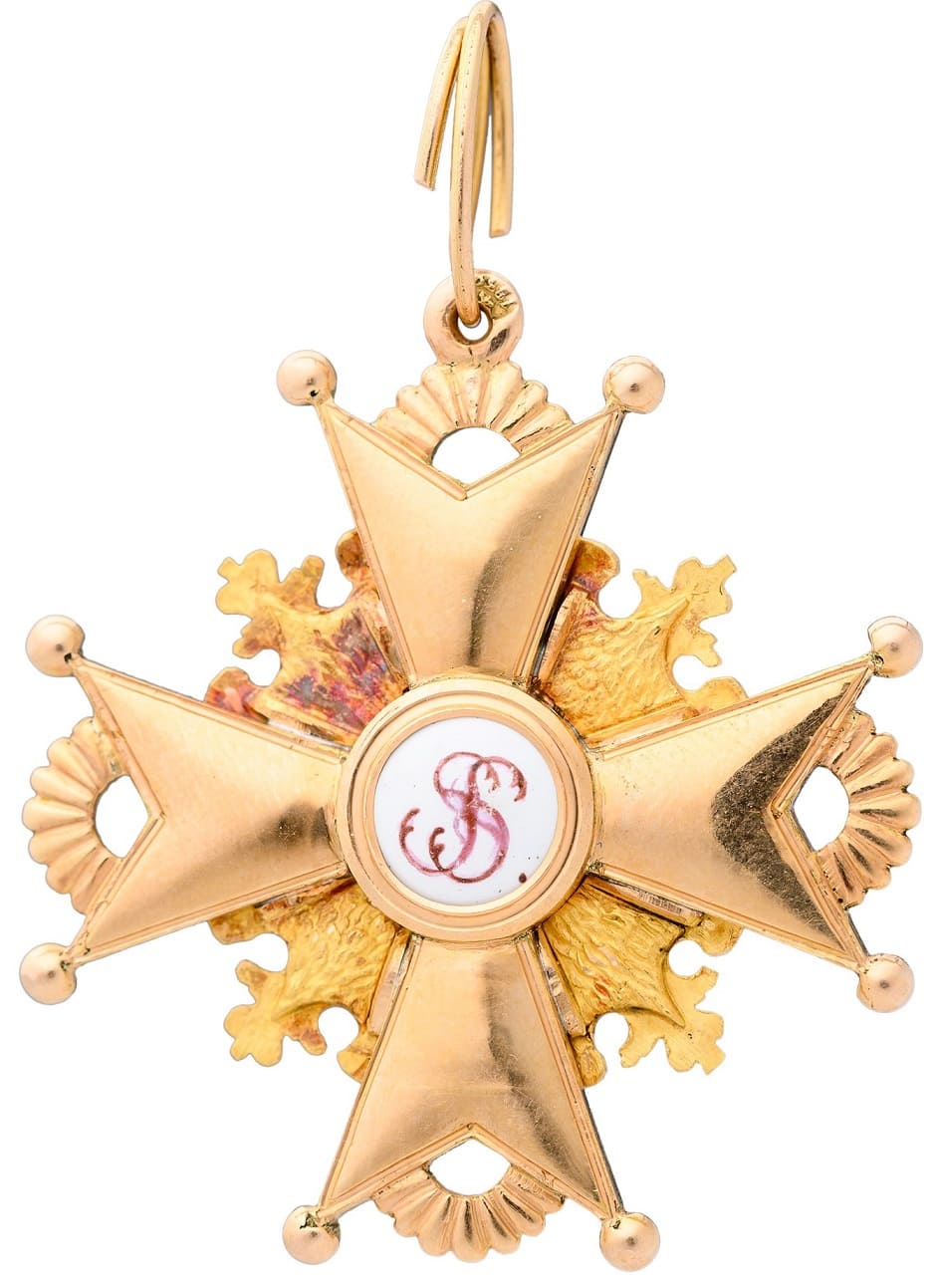 3rd class Order of Saint  Stanislaus made by Keibel & Kammerer.jpg