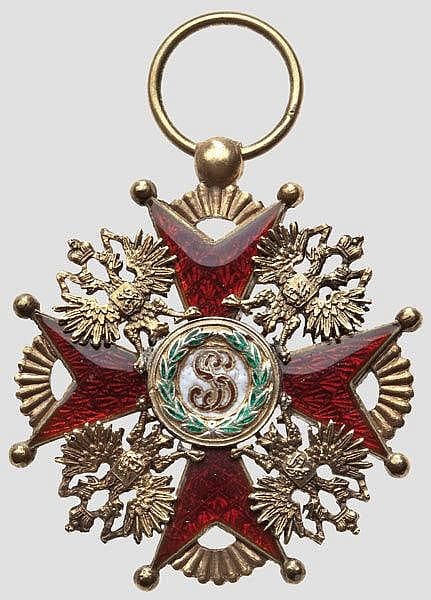 3rd class Order of Saint Stanislaus made by Unidentified French Workshop.jpg