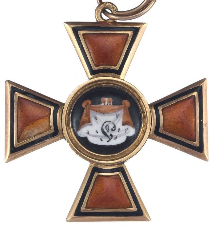 3rd class Order of Saint Vladimir made by Afanasy Panov.jpg