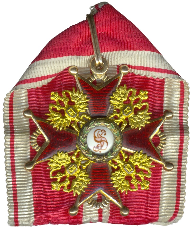 3rd class Order of St.Stanislaus made by Albert Keibel.jpg