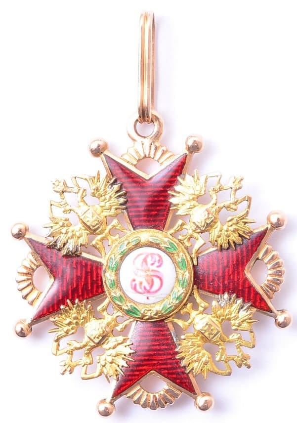 3rd class Order  of St.Stanislaus made by Julius Keibel.jpg