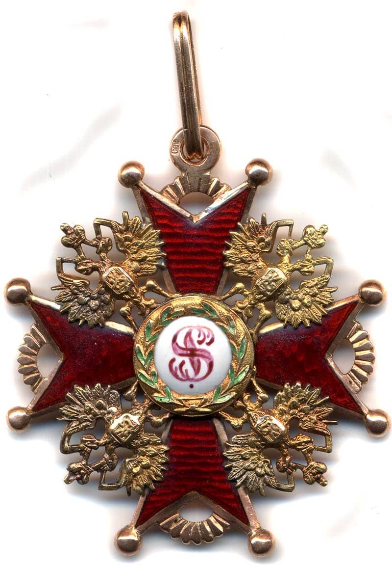 3rd class Order  of St.Stanislaus made by Julius Keibel.jpg