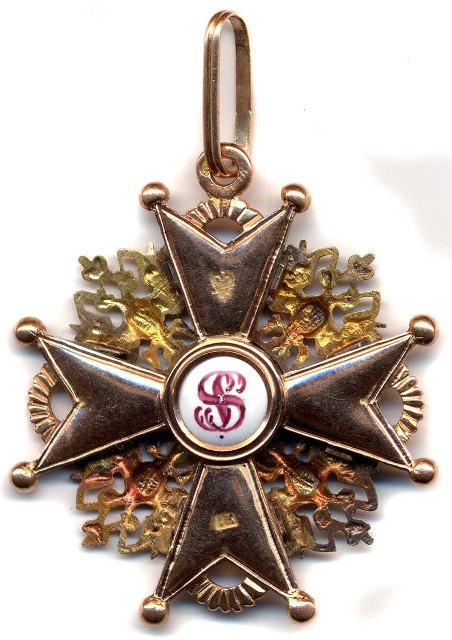 3rd class Order  of St.Stanislaus  made by Julius Keibel.jpg